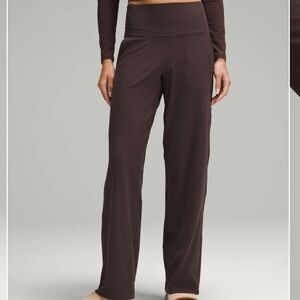 Lululemon Align High-Rise Wide-Leg Pant Espresso EUC